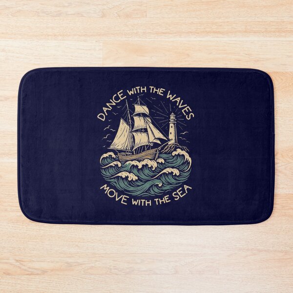 Item preview, Dance with the Waves, Move with the Sea Nautical Quote designed and sold by CRHPOD20.