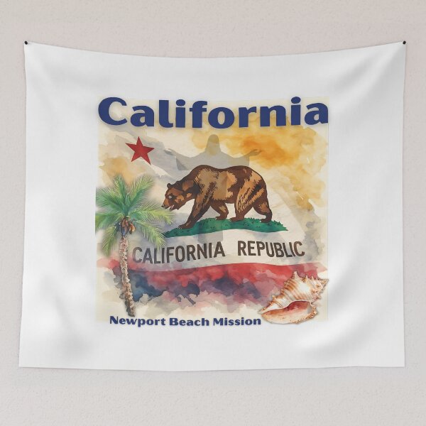 Artikelvorschau, Kalifornien Newport Beach Mission entworfen und verkauft von Seeshellspace Designs.