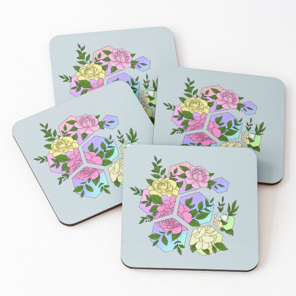 Item preview, Floral Beehive Geometry designed and sold by LeeAnnaRose96.