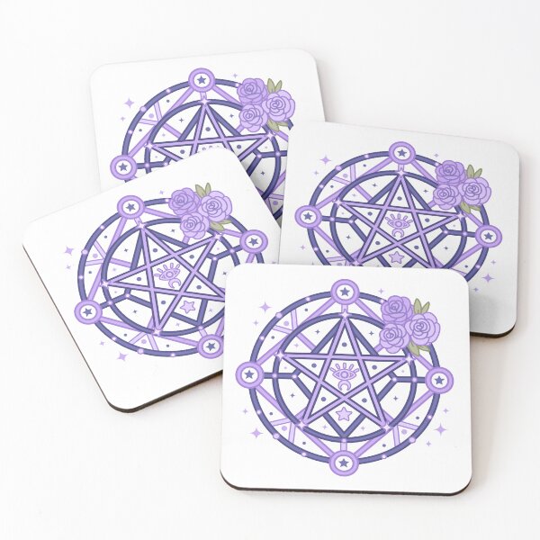 Item preview, Cute Astral Travel Summoning Circle - Kawaii Witchy Magic designed and sold by Lumicove.