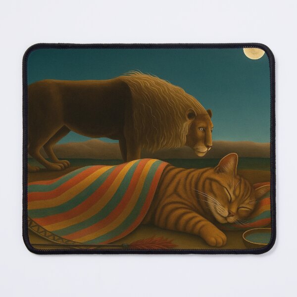 Item preview, Meow in the Moonlight — after Henri Rousseau designed and sold by Ocelot-T.