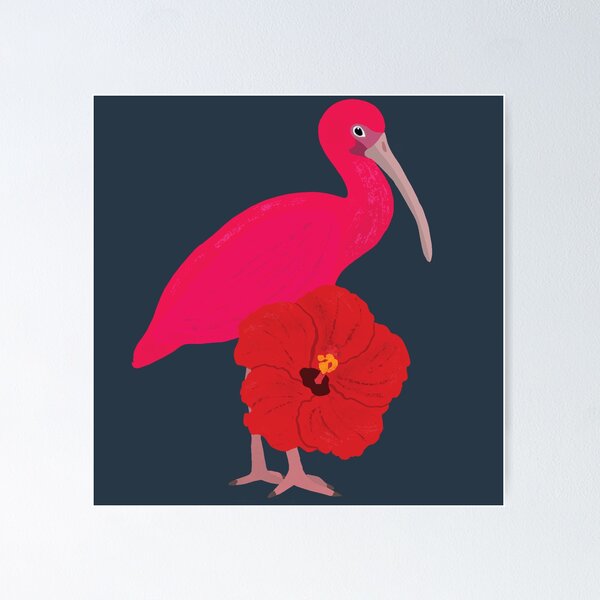 Item preview, Hibiscus Ibis designed and sold by BDBirds.