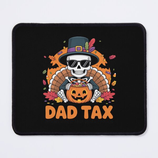 Item preview, Dad Tax making sure it's not deadly poison, Funny Halloween Thanksgiving Mashup Candy,Turkey Tee Classic T-Shirt  designed and sold by podlook.