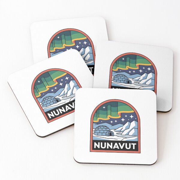 Item preview, Nunavut Northern Lights Igloo Design designed and sold by Paper Drip.