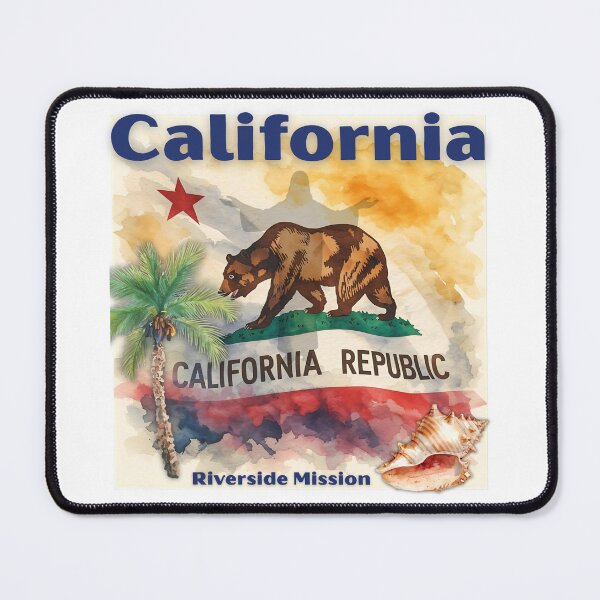 Item preview, California Riverside Mission designed and sold by Seeshellspace Designs.