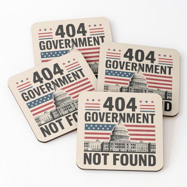 Item preview, Error 404 Government Not Found Funny Political designed and sold by liora1pastel.