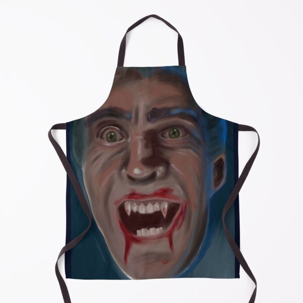 Item preview, Christopher Lee as Count Dracula (1958) | Digital Portrait Painting designed and sold by Lisa Loop Art.