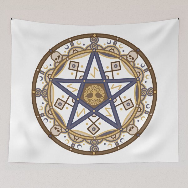 Item preview, Cute Ancestor Summoning Circle - Kawaii Witchy Magic designed and sold by Lumicove.
