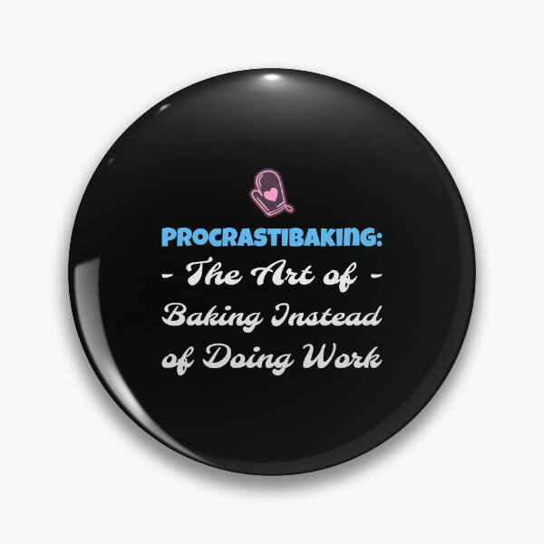 Item preview, Procrastibaking: The Art of Baking Instead of Doing Work - professional chef designed and sold by TaurusC95.