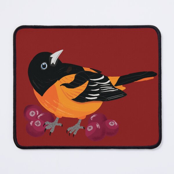 Artikelvorschau, Baltimoretrupial mit Preiselbeeren entworfen und verkauft von BDBirds.