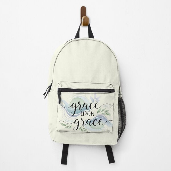 Item preview, Grace Upon Grace Christian Quote Inspirational Bible Verse Typography Design designed and sold by Gahyl7.