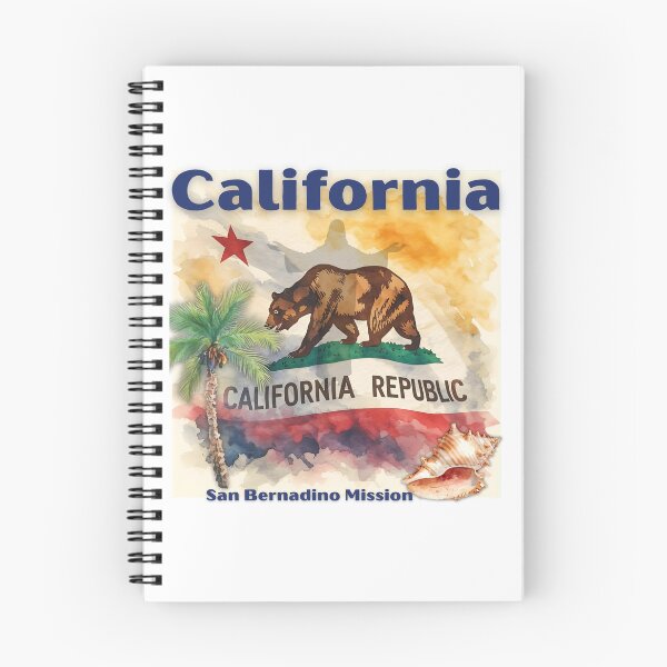 Item preview, California San Bernadino Mission designed and sold by Seeshellspace Designs.