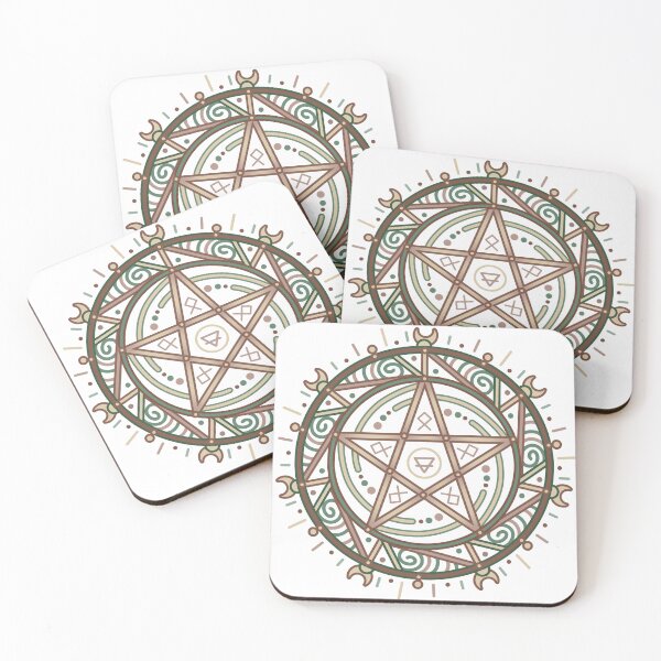 Item preview, Grounding & Stability Summoning Circle - Kawaii Witchy Magic designed and sold by Lumicove.