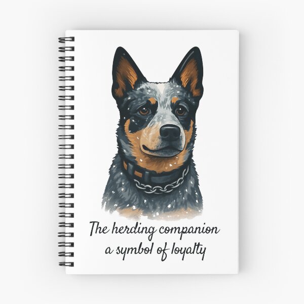 Item preview, Funny Cattle Dog, Cute Australian Cattle Dog Art, Blue Heeler Cartoon Design, Adorable Cattle Dog Illustration designed and sold by khadija19art.