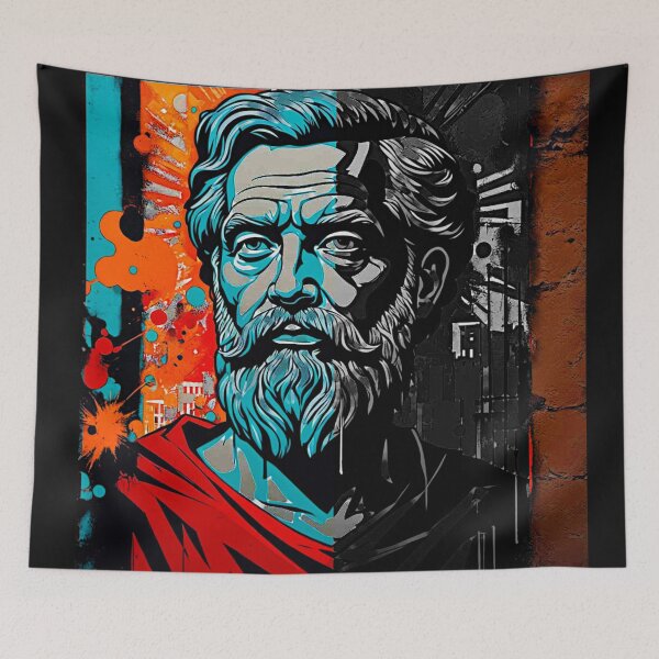 Item preview, Some kind of Greek Philosopher : Plato#1 designed and sold by Helios Be. Lavsh.