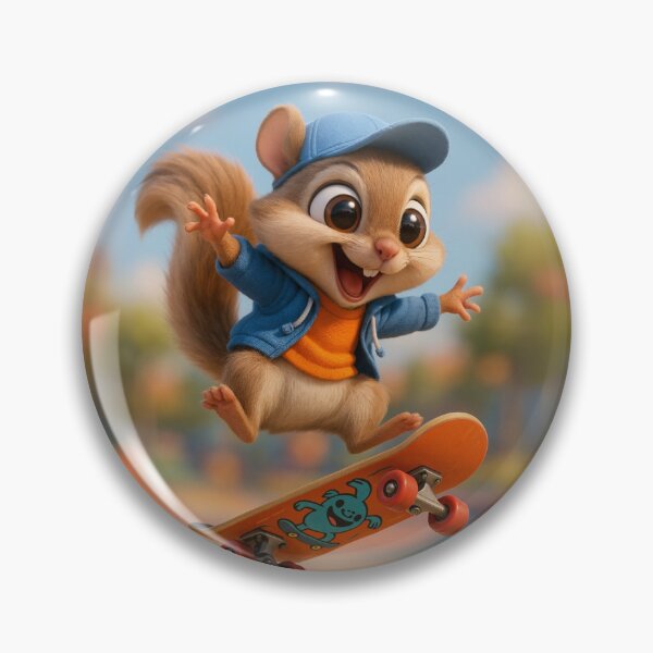 Item preview, Skater Flying Squirrel designed and sold by Sillytoe.