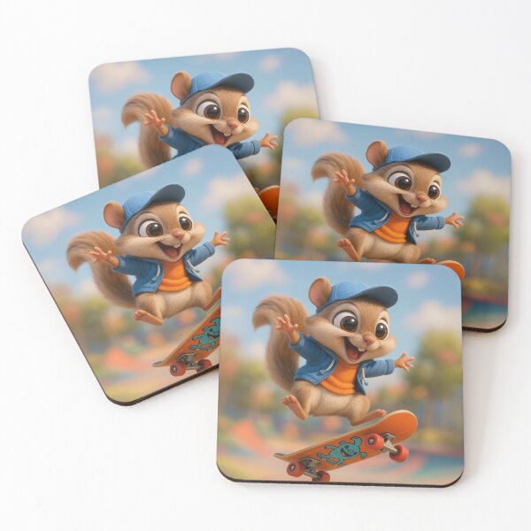 Item preview, Skater Flying Squirrel designed and sold by Sillytoe.