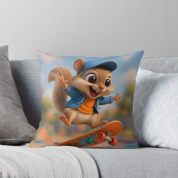 Item preview, Skater Flying Squirrel designed and sold by Sillytoe.