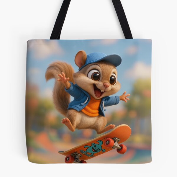 Item preview, Skater Flying Squirrel designed and sold by Sillytoe.
