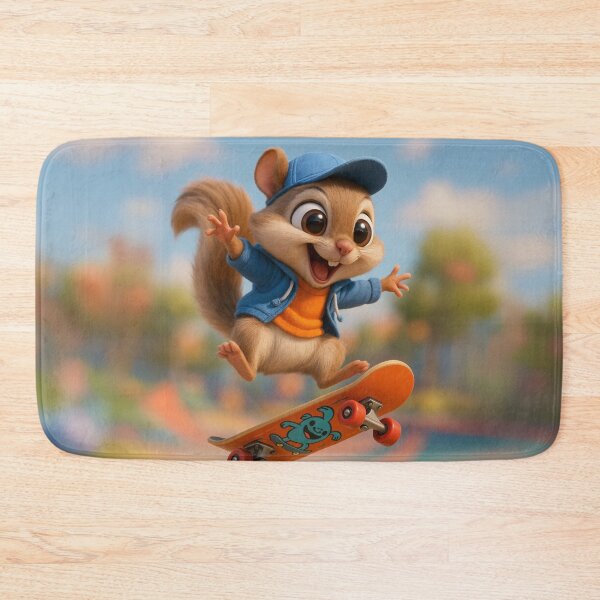 Item preview, Skater Flying Squirrel designed and sold by Sillytoe.