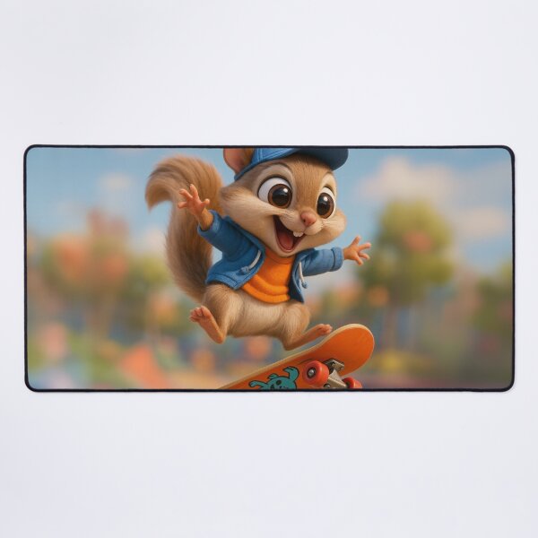 Item preview, Skater Flying Squirrel designed and sold by Sillytoe.
