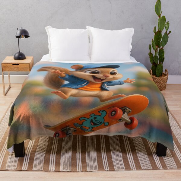 Item preview, Skater Flying Squirrel designed and sold by Sillytoe.