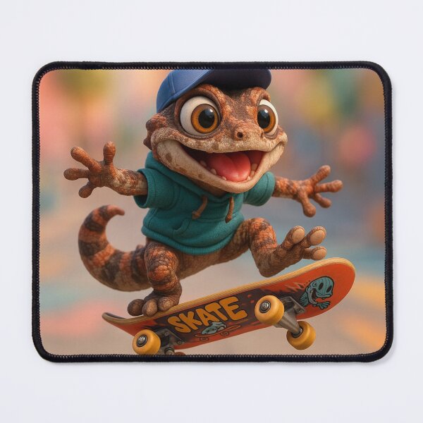 Item preview, Skater Gargoyle Gecko designed and sold by Sillytoe.