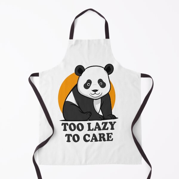 Item preview, Too Lazy to Care – Panda Design designed and sold by ByRAM Project.