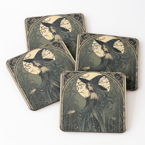 Item preview, Enchanted Witch of the Moon designed and sold by AbstractAnom.