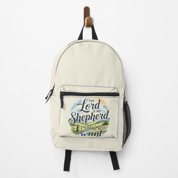 Item preview, The Lord Is My Shepherd I Shall Not Want Psalm 23 Christian Scripture Design designed and sold by Gahyl7.