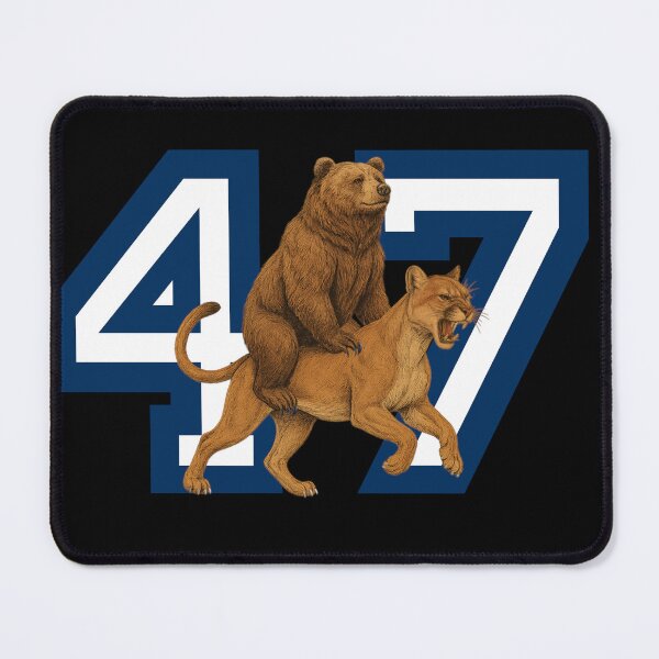 Item preview, Cougar Riding Grizzle Bear designed and sold by EmersionPrints.