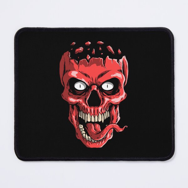 Item preview, Red skull on Halloween designed and sold by Joncasmiart.