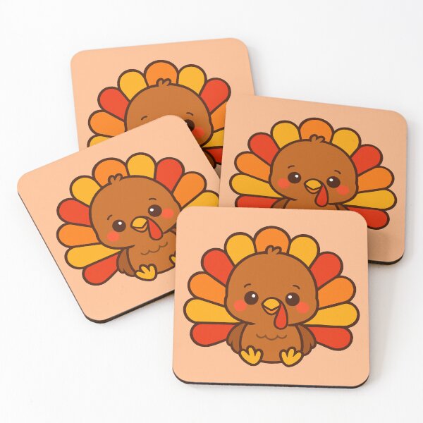 Item preview, Cute Thanksgiving Turkey designed and sold by Ghost on Toast.