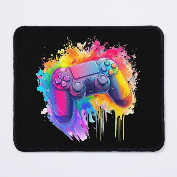 Item preview, Chromatic Explosion – Pop Art Gamer Controller designed and sold by Wawan35200.