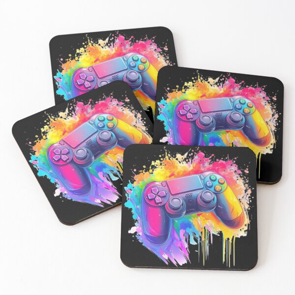 Item preview, Chromatic Explosion – Pop Art Gamer Controller designed and sold by Wawan35200.