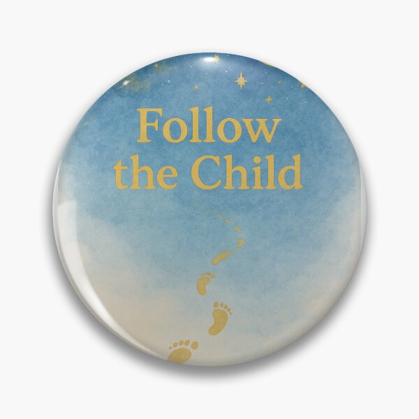 Item preview, Follow the Child – Montessori Cosmic Watercolor Print designed and sold by MforMontessori.