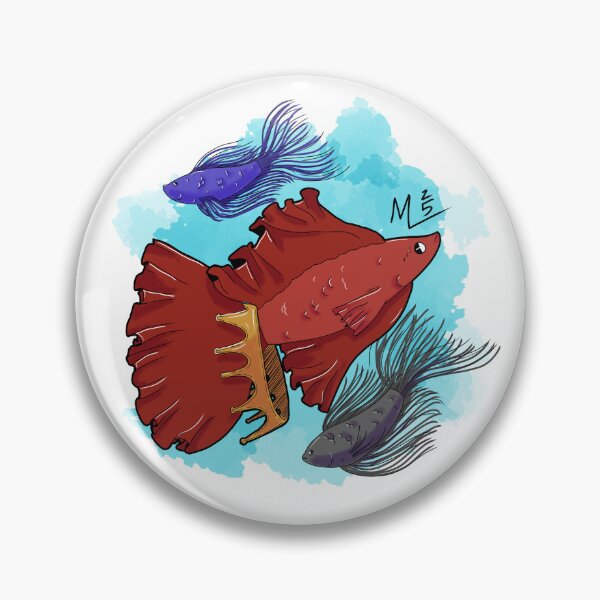 Item preview, "Crown"tail Betta designed and sold by MishyMom.