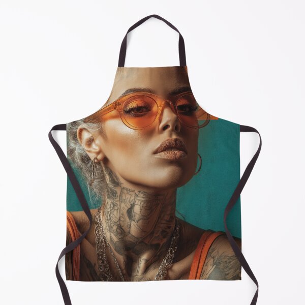 Item preview, Orange and Teal Portrait designed and sold by bixdesign.