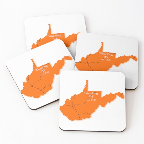 Item preview, Wheeling, WV [Orange] designed and sold by PhilbonianDezin.