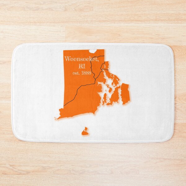 Item preview, Woonsocket, RI [Orange] designed and sold by PhilbonianDezin.