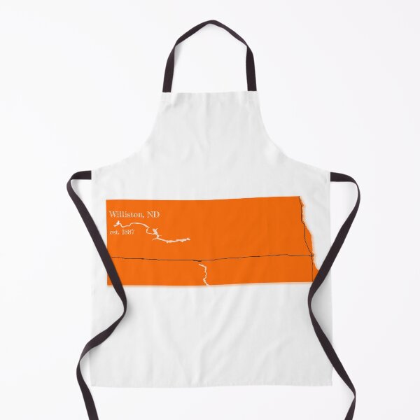 Item preview, Williston, ND [Orange] designed and sold by PhilbonianDezin.