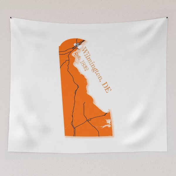 Item preview, Wilmington, DE [Orange] designed and sold by PhilbonianDezin.