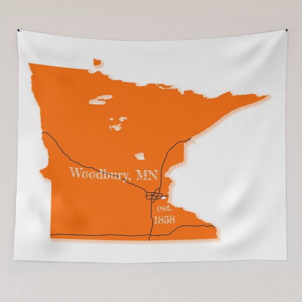 Item preview, Woodbury, MN [Orange] designed and sold by PhilbonianDezin.