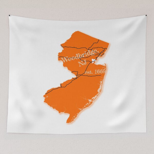 Item preview, Woodbridge, NJ [Orange] designed and sold by PhilbonianDezin.