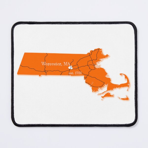 Item preview, Worcester, MA [Orange] designed and sold by PhilbonianDezin.