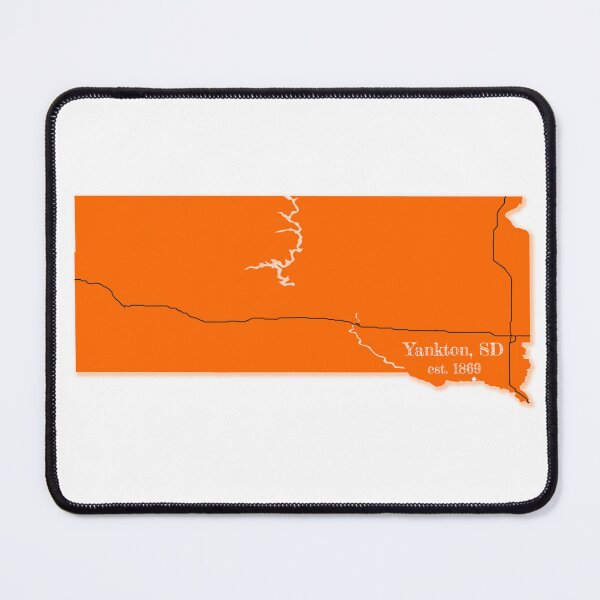 Item preview, Yankton, SD [Orange] designed and sold by PhilbonianDezin.