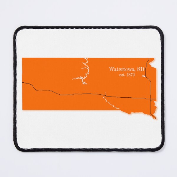 Item preview, Watertown, SD [Orange] designed and sold by PhilbonianDezin.