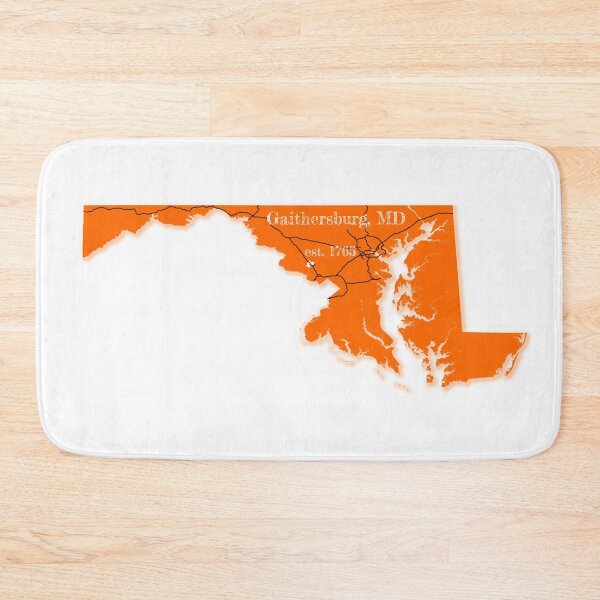 Item preview, Gaithersburg, MD [Orange] designed and sold by PhilbonianDezin.