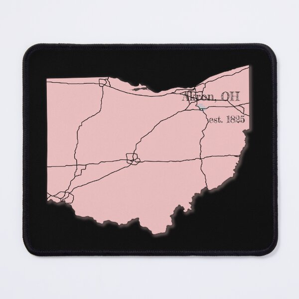 Item preview, Akron, OH [Pink] designed and sold by PhilbonianDezin.