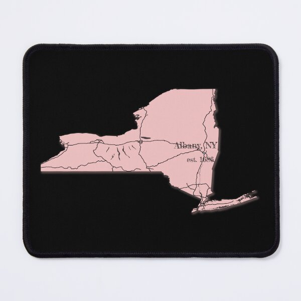 Item preview, Albany, NY [Pink] designed and sold by PhilbonianDezin.